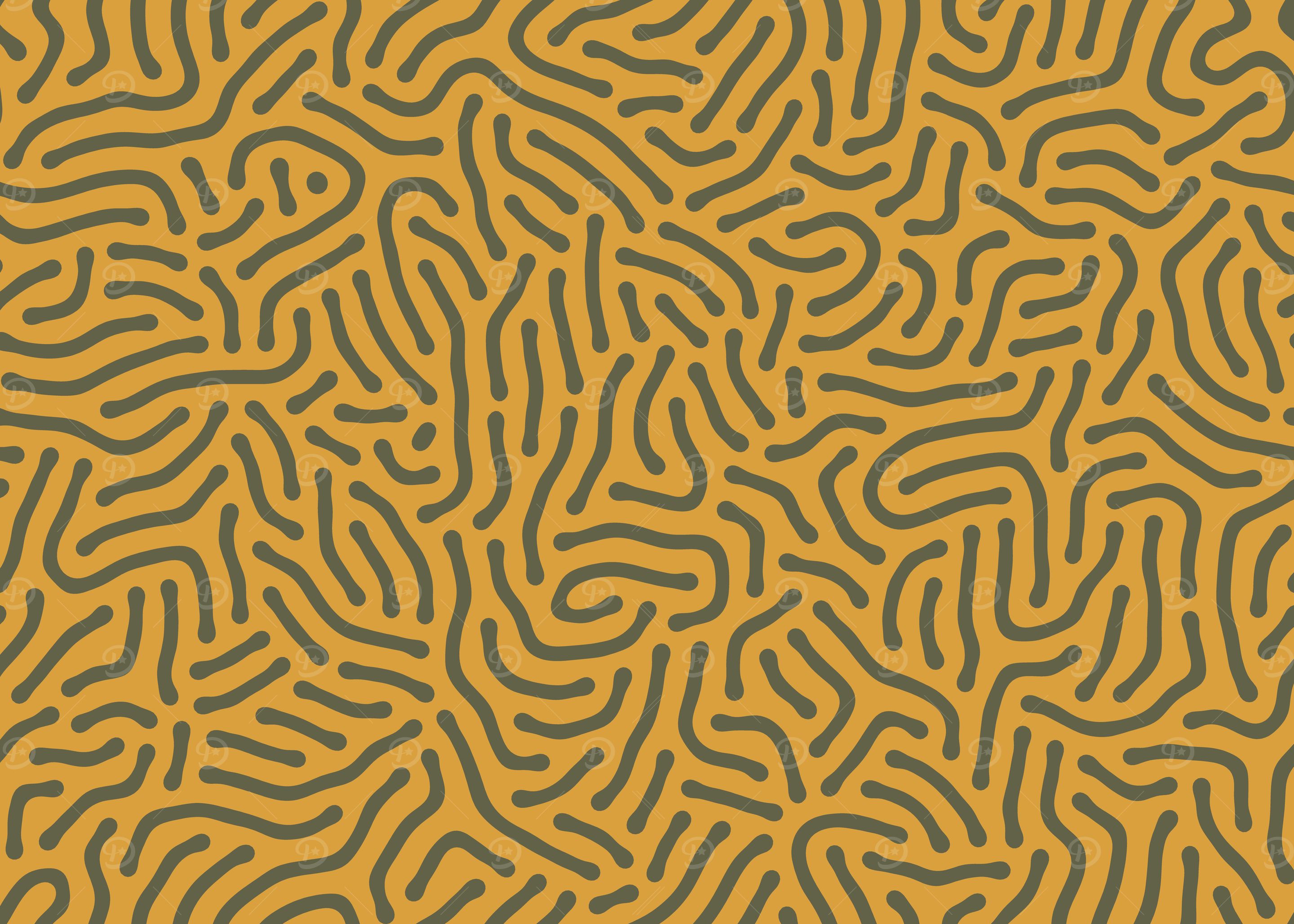 Turing patterns (mango mojito, terrarium moss)