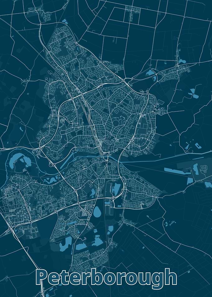 Peterborough City Map