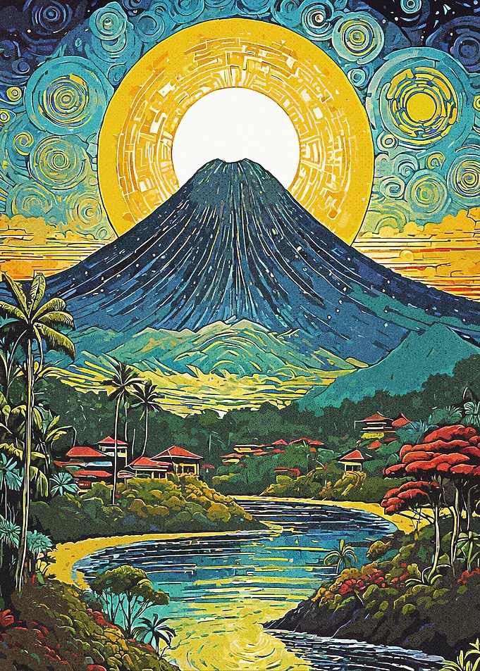 Mount Fuji Sunset