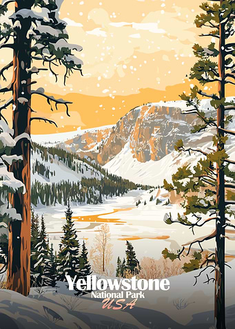 Yellowstone National Park Winter