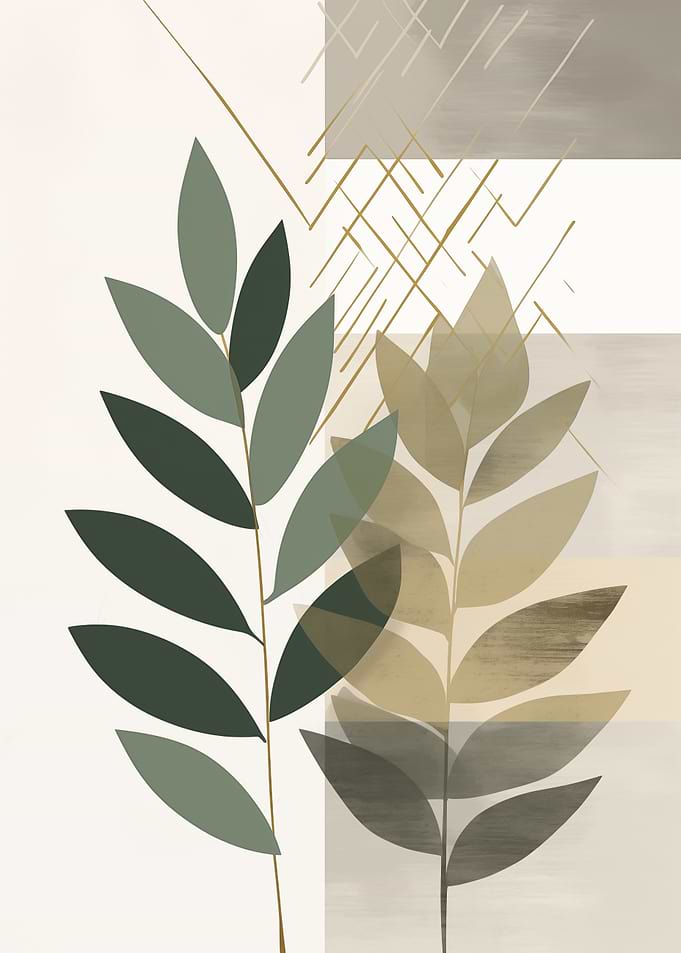 Abstract Botanical Art