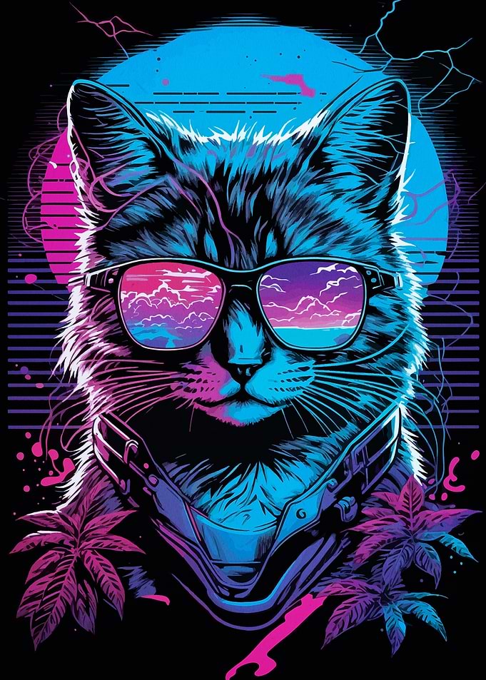 Retro Cat Sunglasses