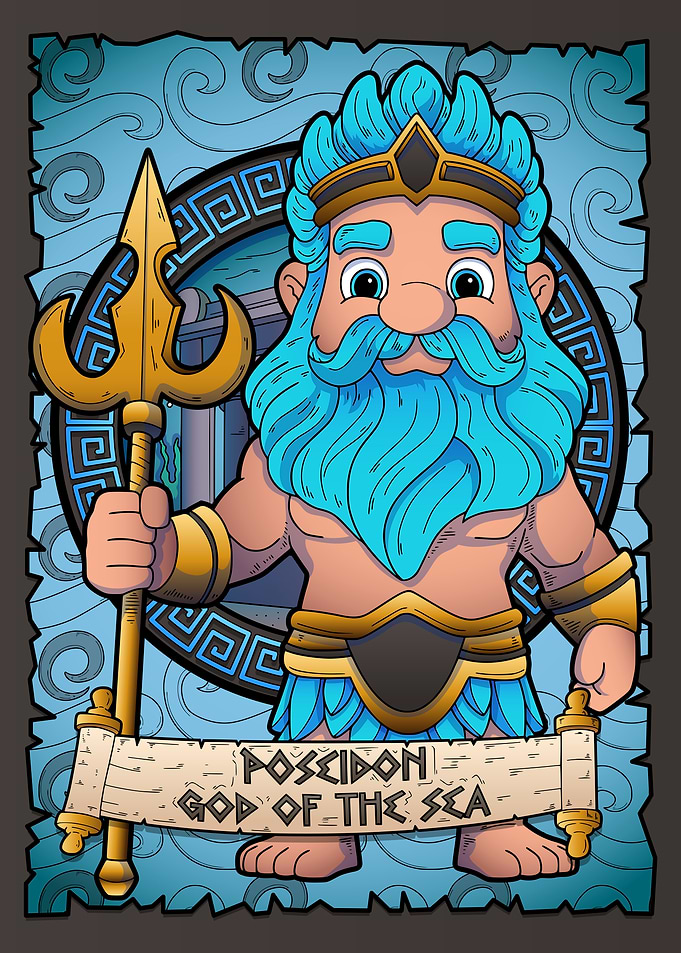 Poseidon, God of the Sea