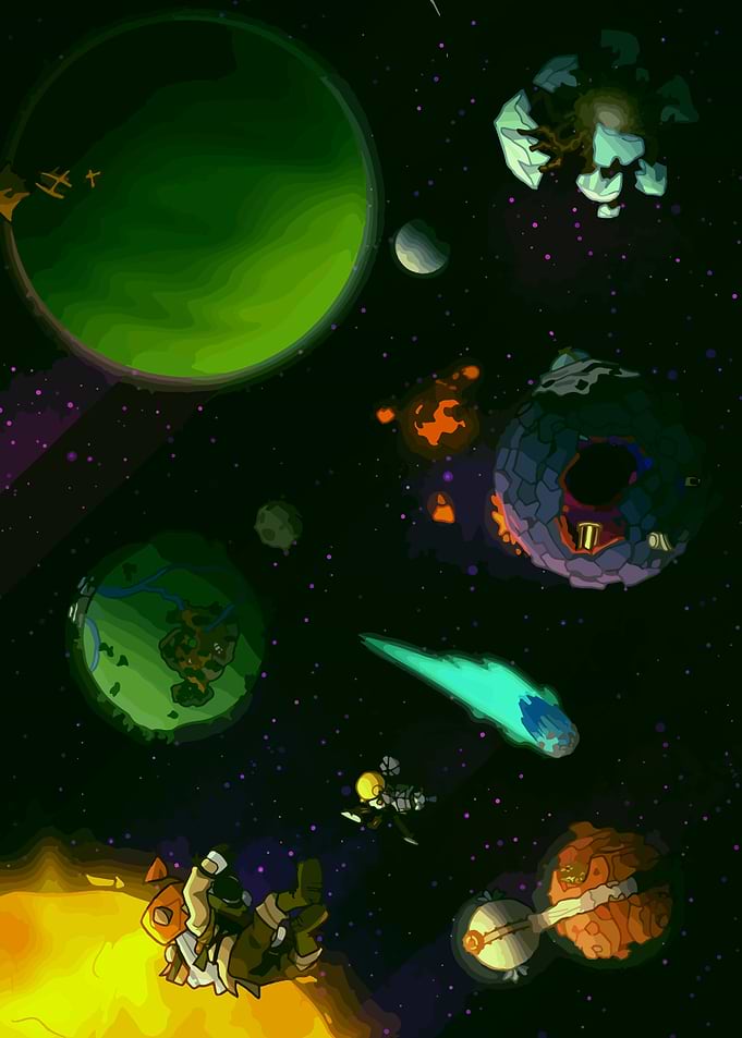 outer wild Illustration
