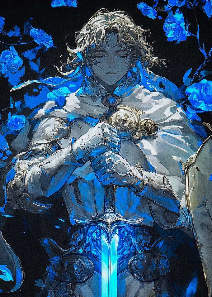 Knight Blue Sword