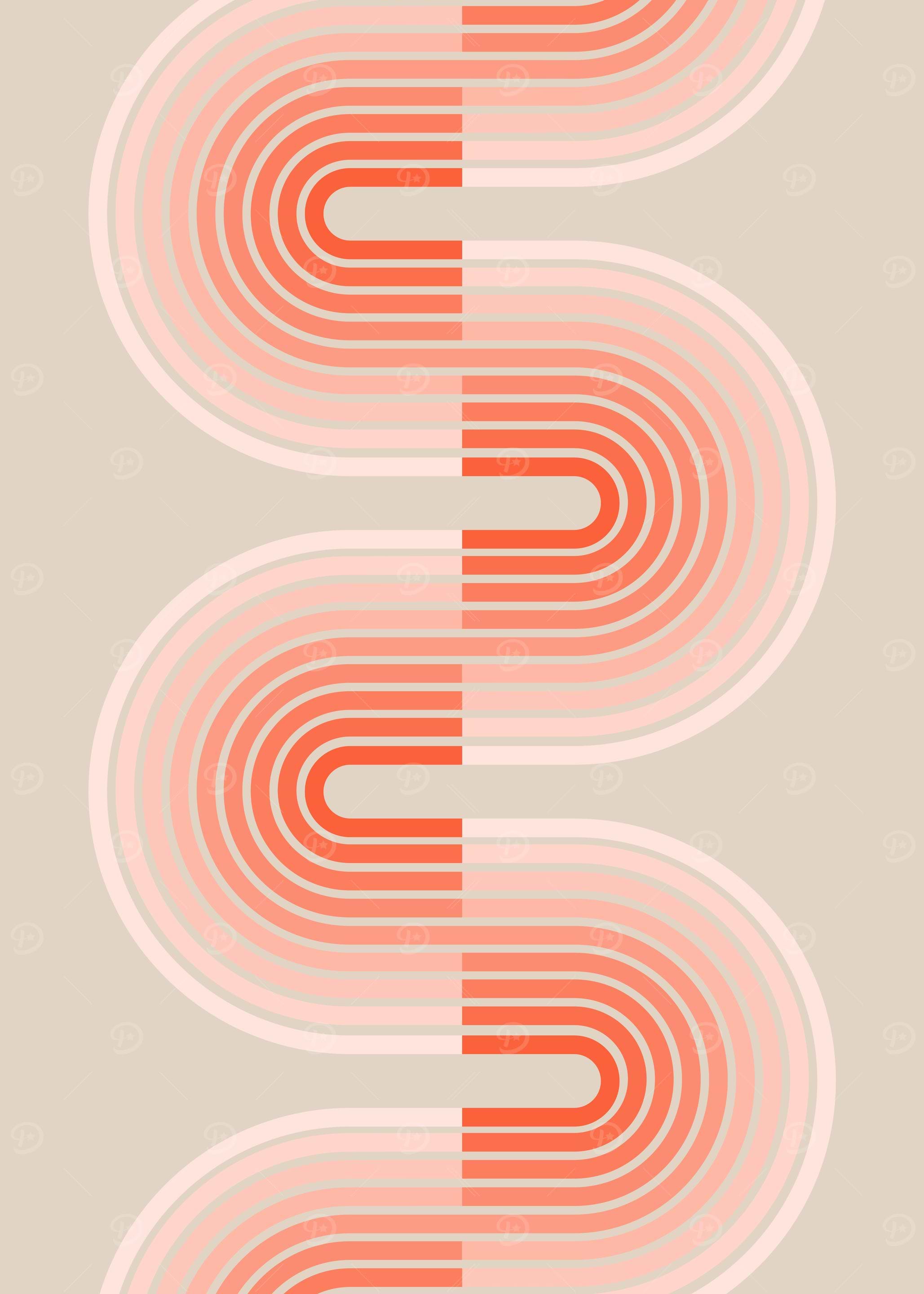 Abstract Rainbow Pattern