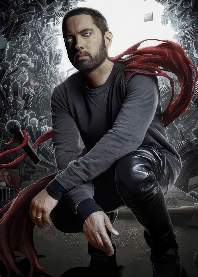 Eminem Digital Art