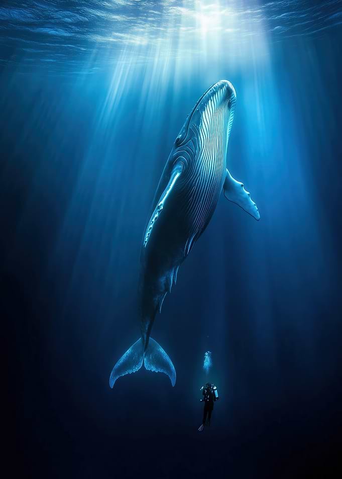 Ocean Humpback Whale