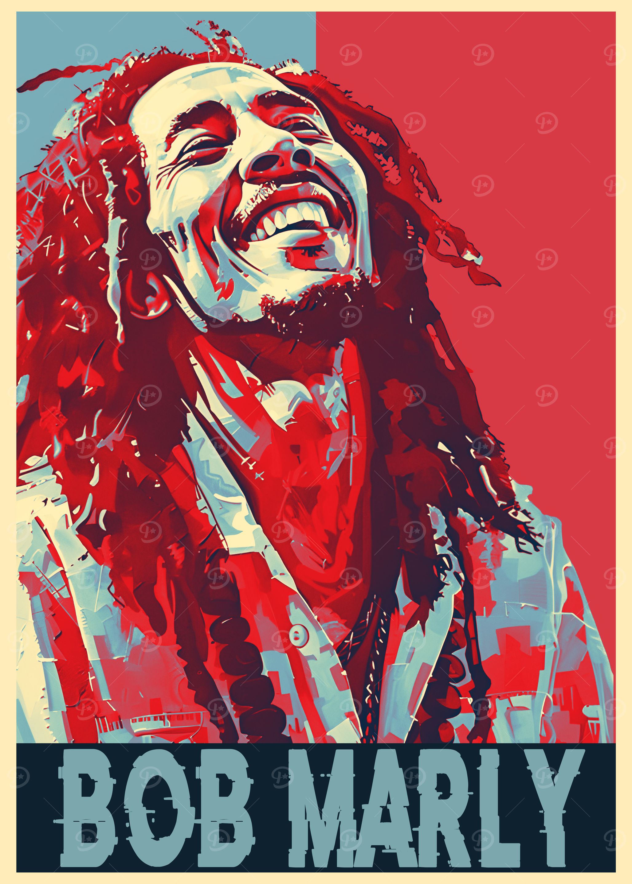 Bob Marley Portrait