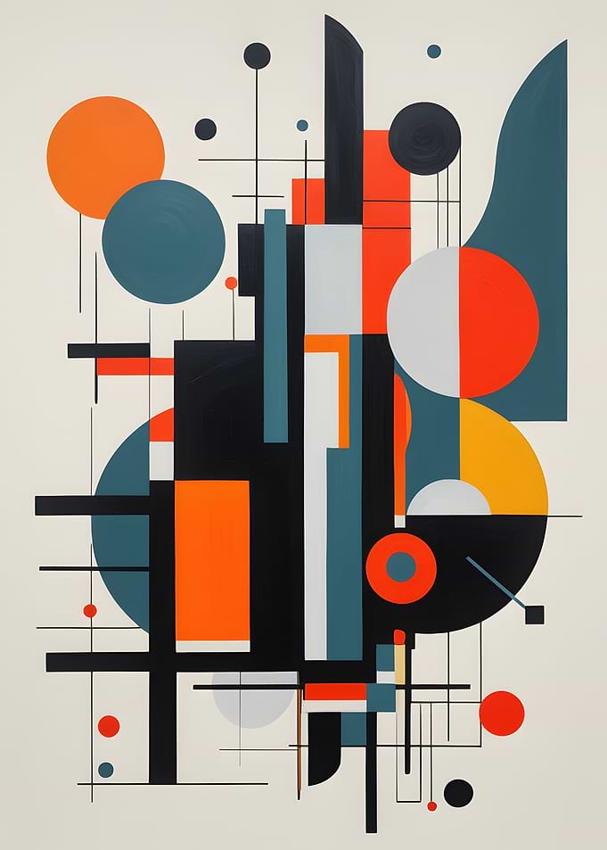 Abstract Geometric Art