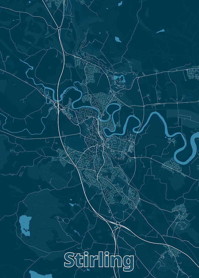 Stirling City Map