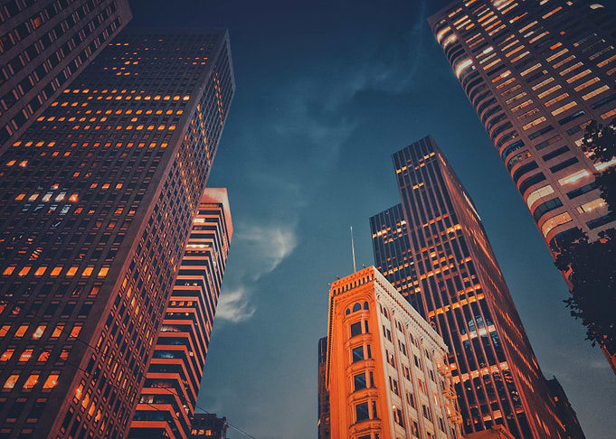 Cityscape at Dusk