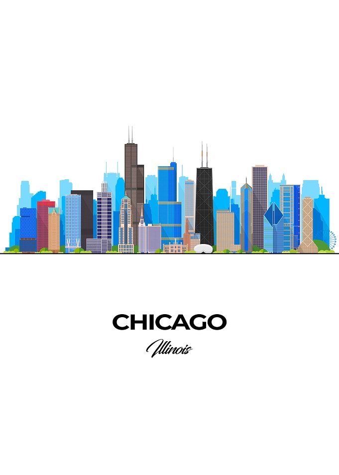 Chicago Skyline Illustration