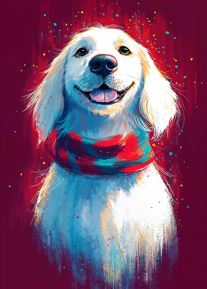 Smiling Golden Retriever
