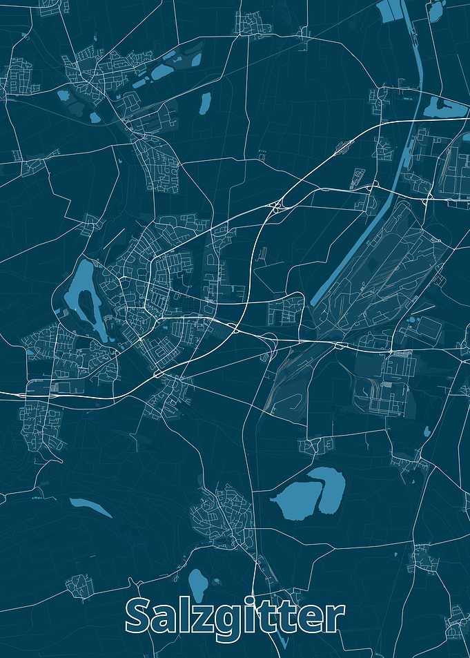 Salzgitter City Map