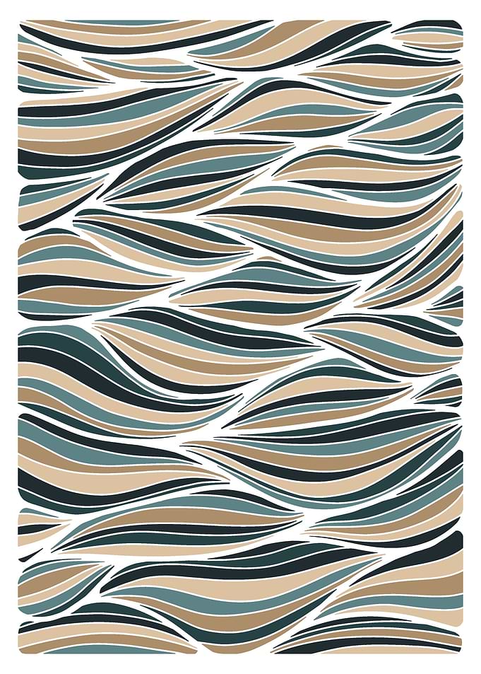 Abstract Wave Pattern