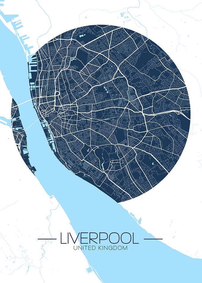 Liverpool City Map