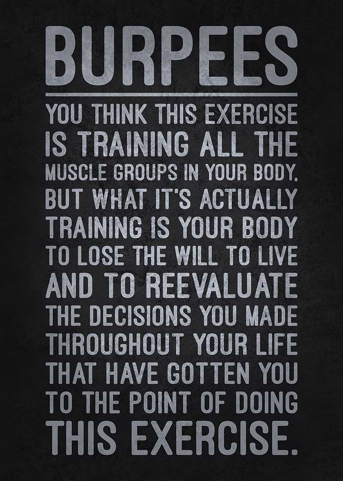Funny Burpees