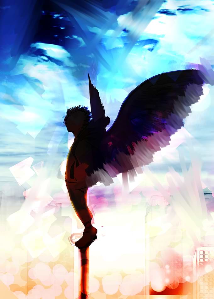 Angel Silhouette