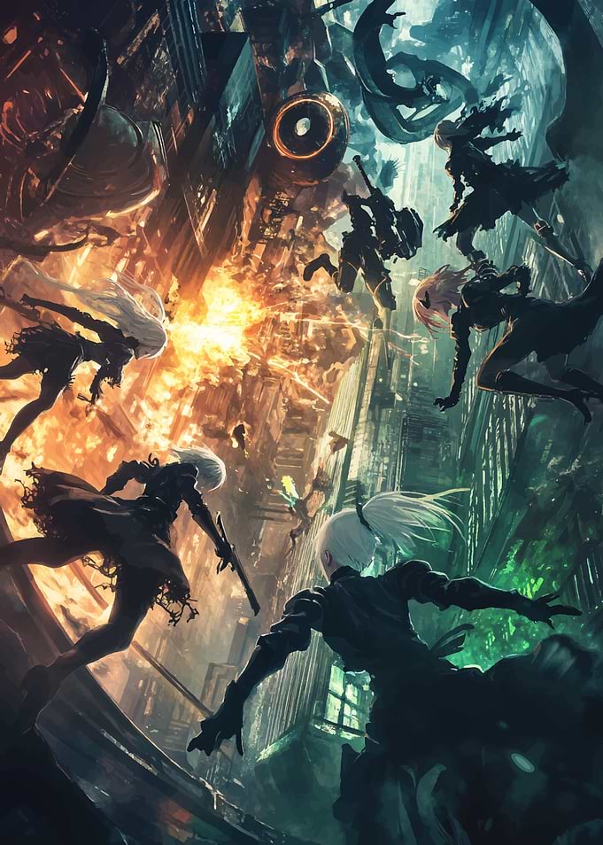 nier automata 2B game