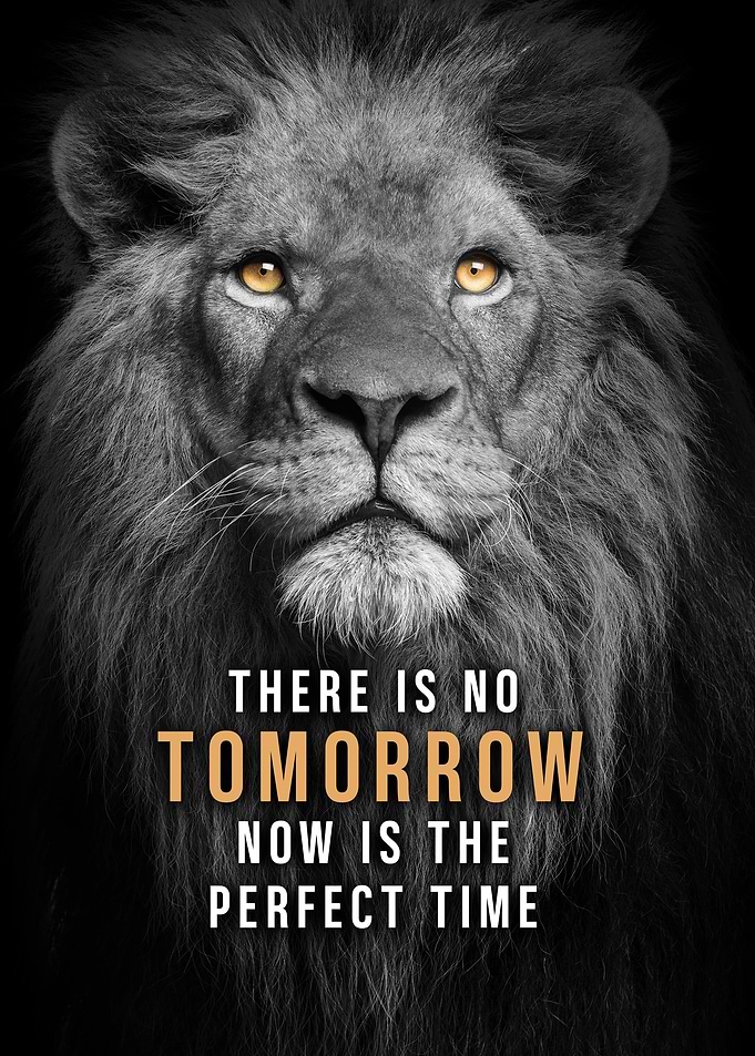 There is no tomorrow