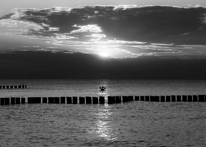 Silhouette at Sunset