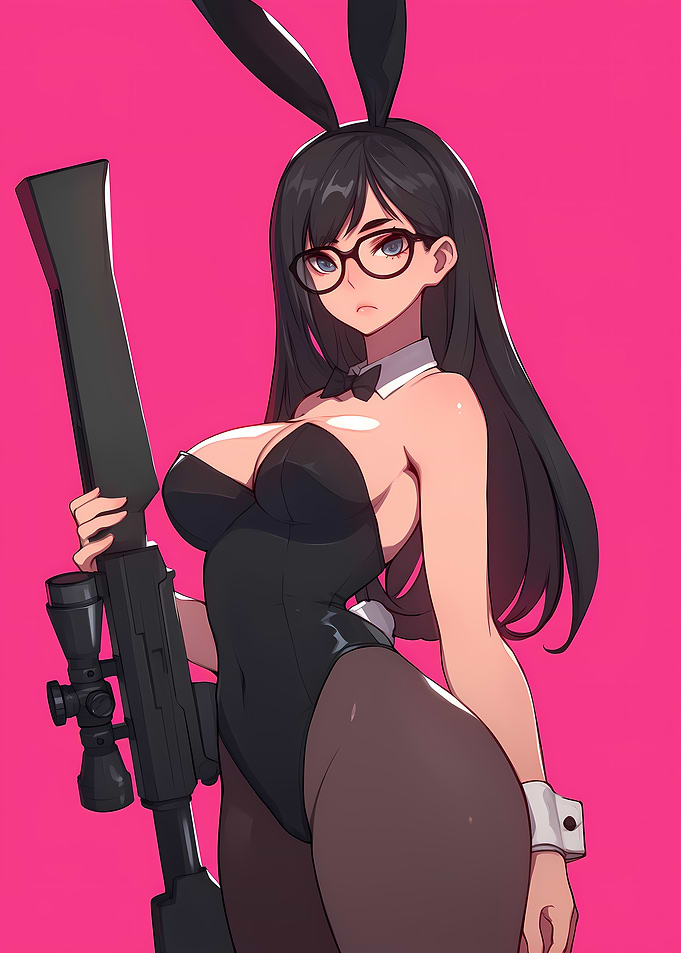 Sniper Rifle Bunny Girl