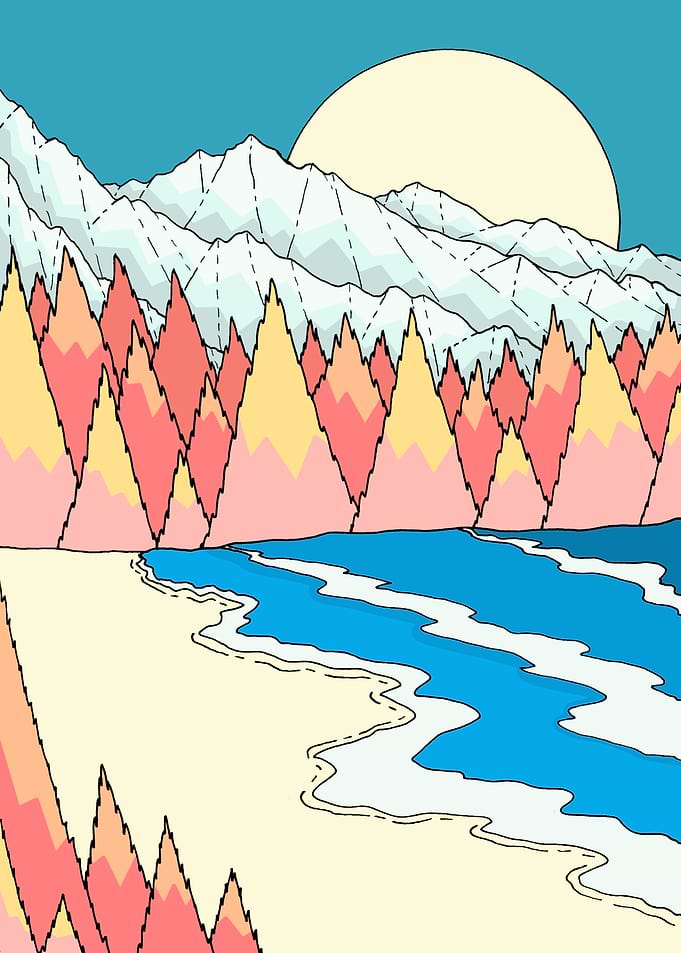 Mountain Beach