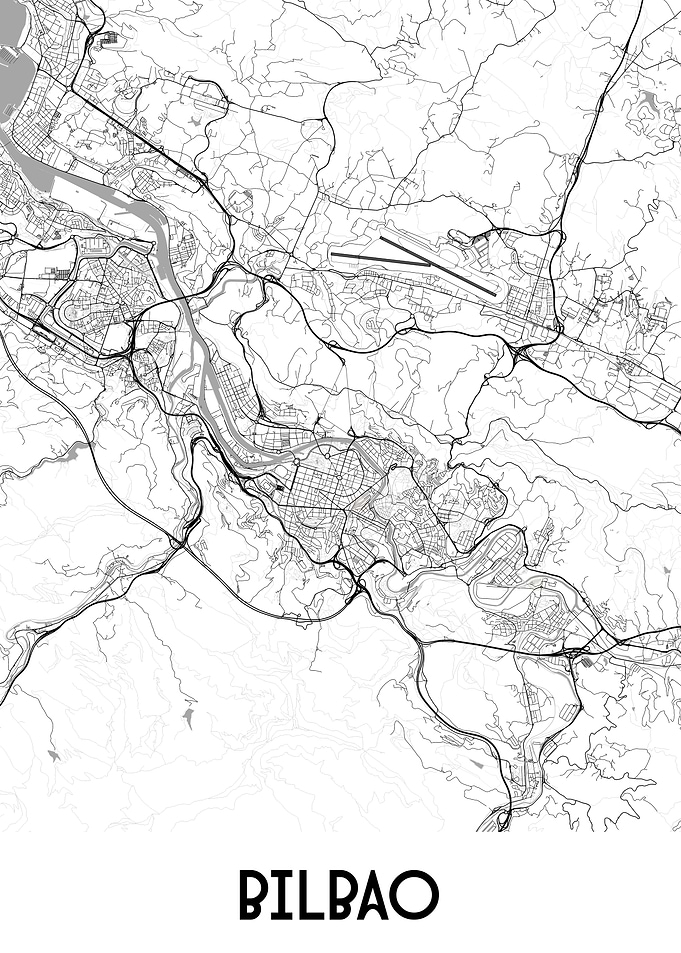 Bilbao City Map