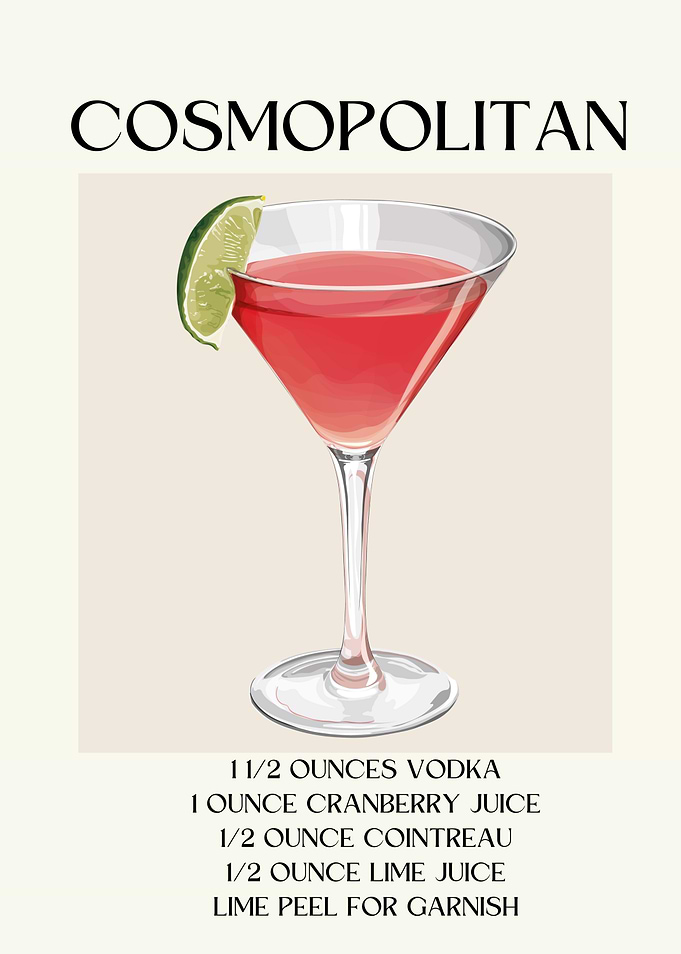 Cosmopolitan Cocktail Recipe