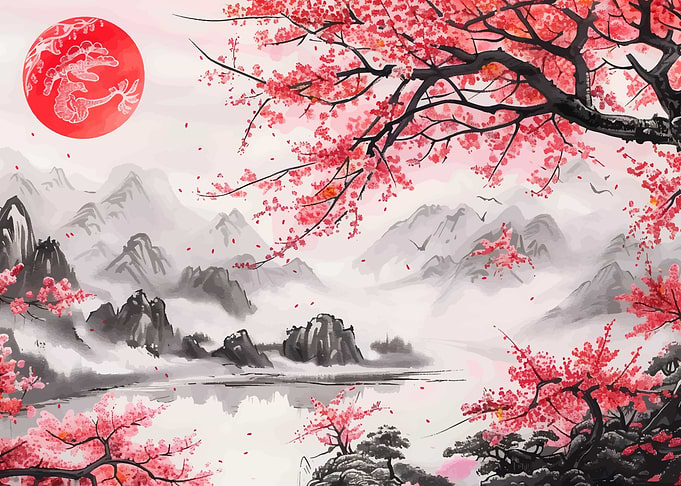 Fuji mt Landscape nature