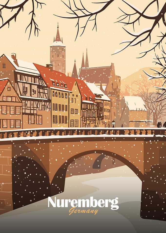 Nuremberg Winter Scene