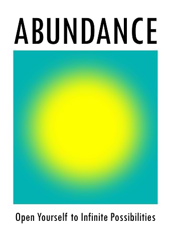 Abundance Aura Poster