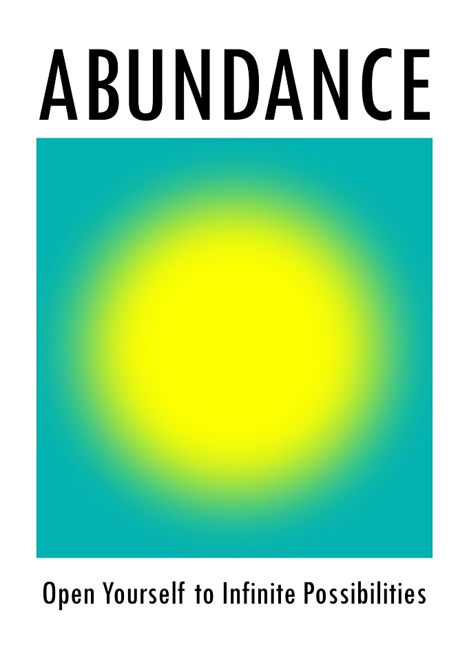 Abundance Aura Poster
