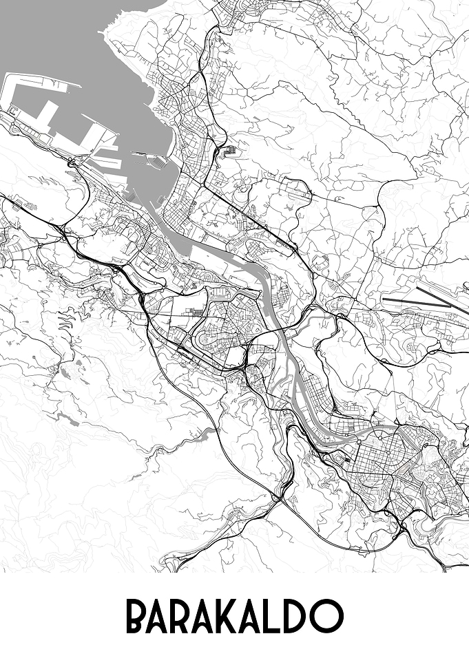 Barakaldo City Map