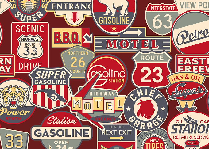 Vintage Roadside Signs
