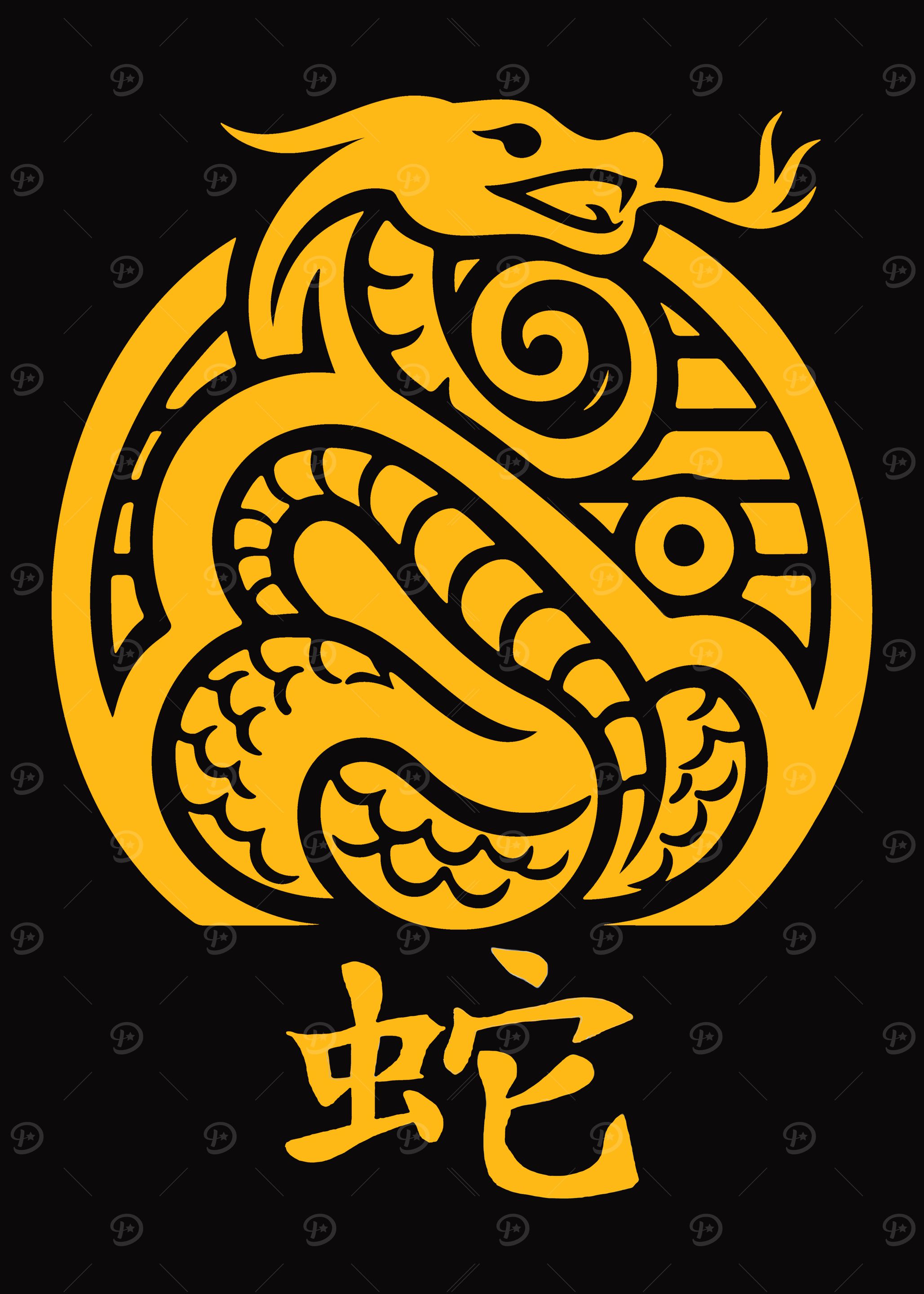 Chinese snake new year 2025