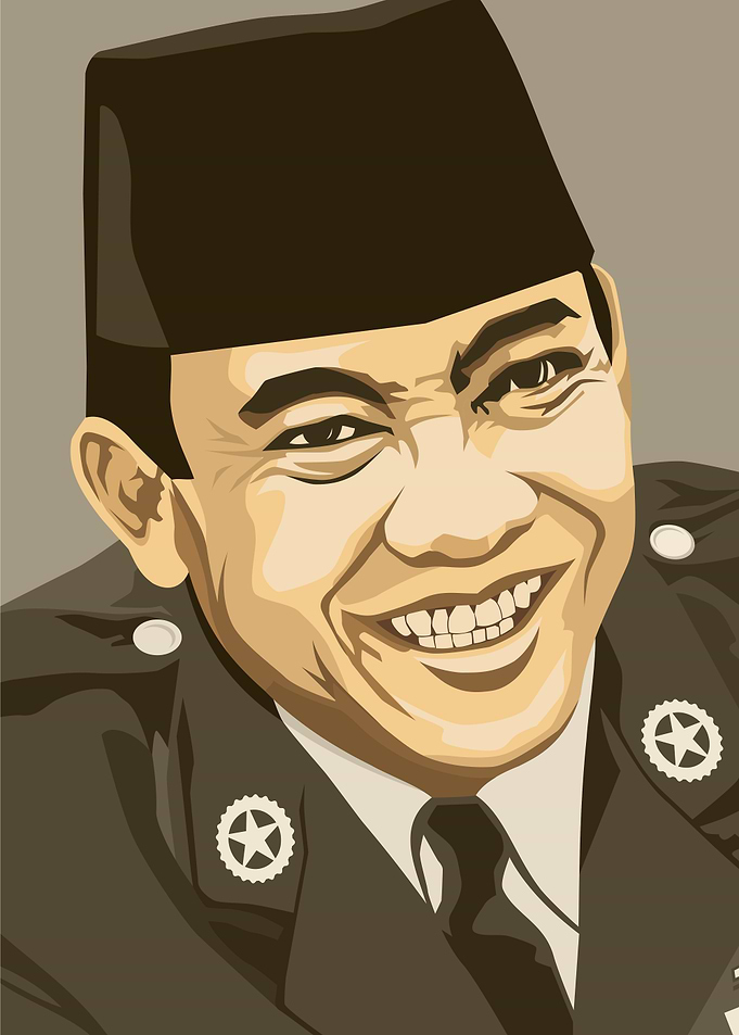 Smiling Indonesian Leader