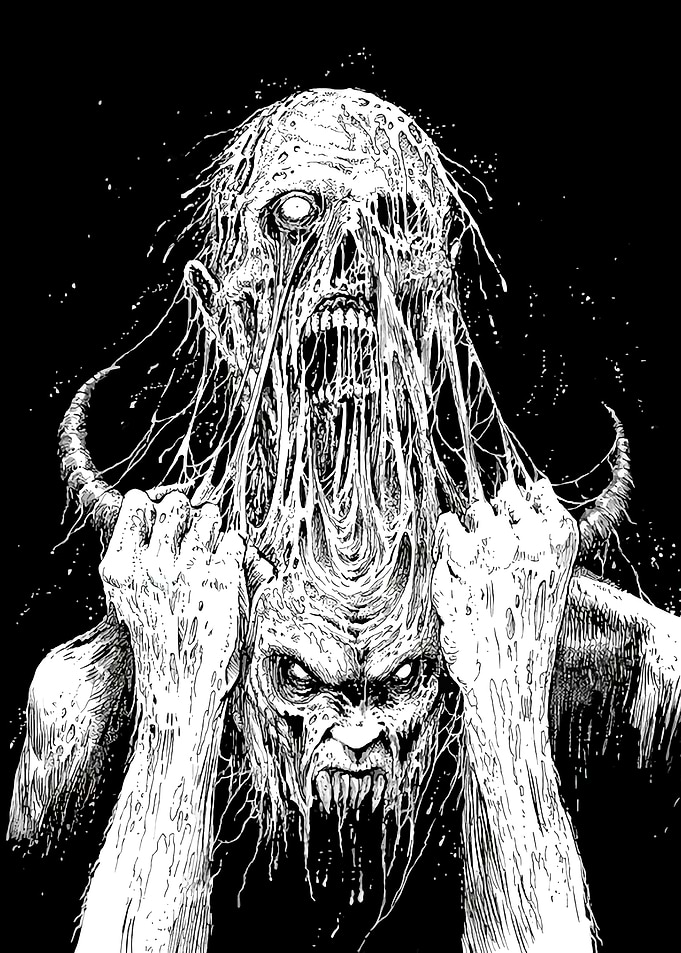 Horrific Demon Transformation