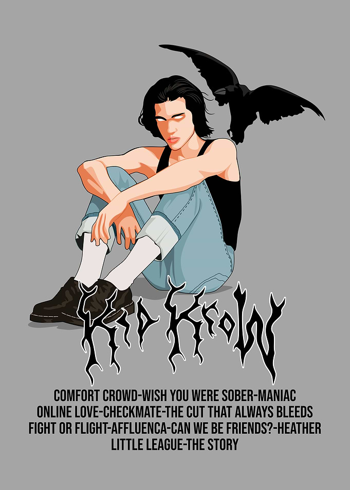 Kid Krow Illustration