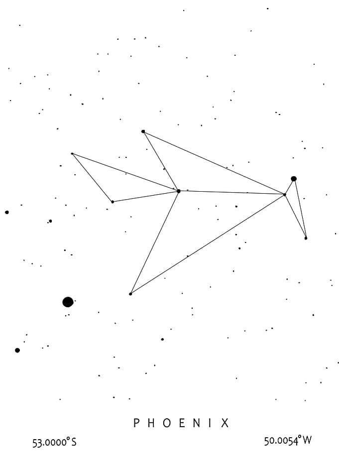 Phoenix Constellation modern and minimal