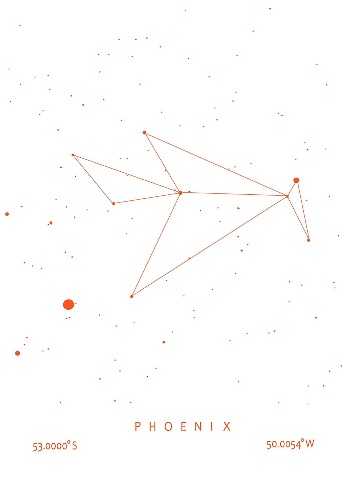 Phoenix Constellation orange theme for immortal