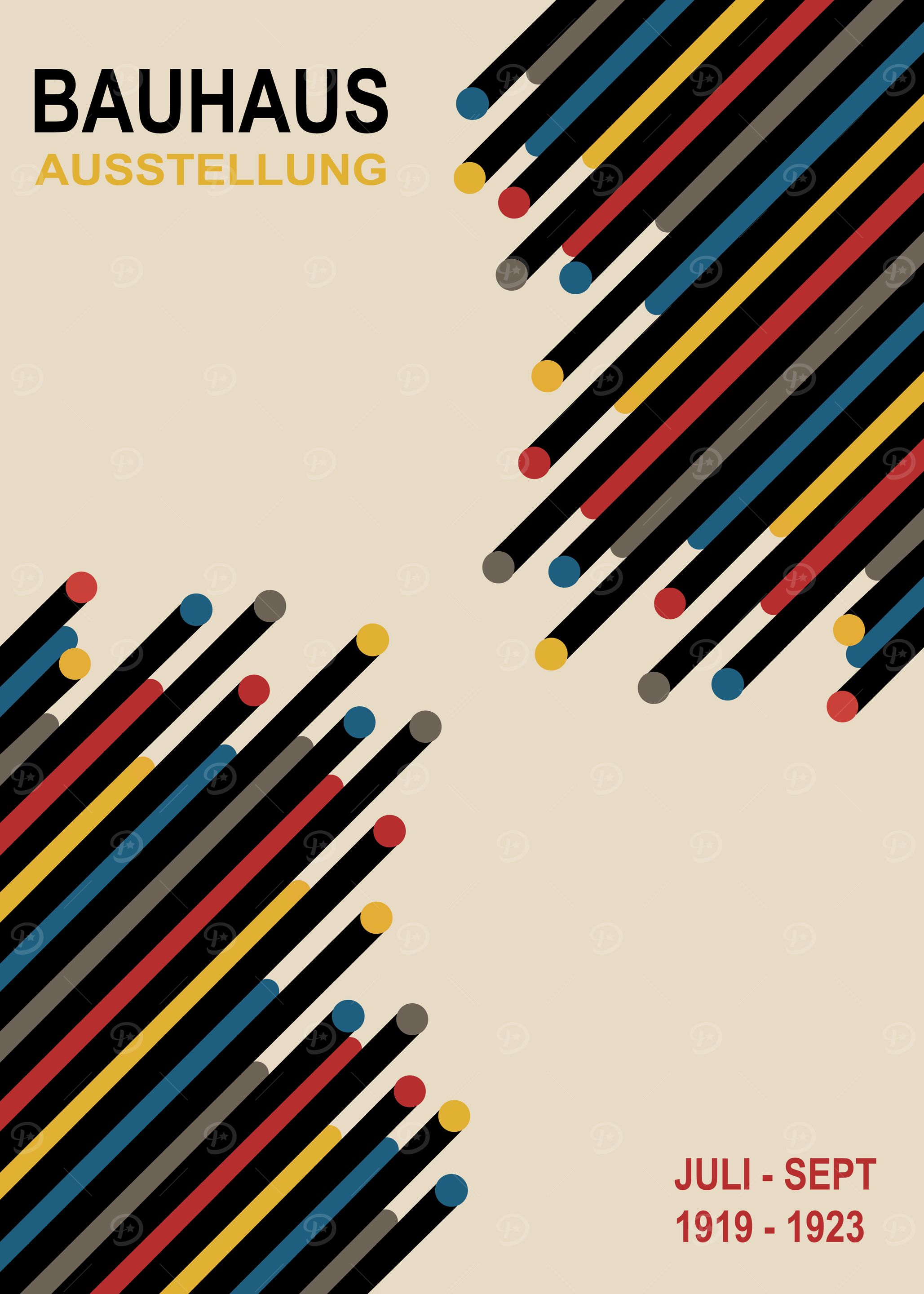 Bauhaus Exhibition Poster