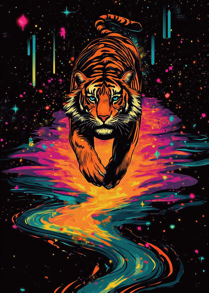 Tiger in Space