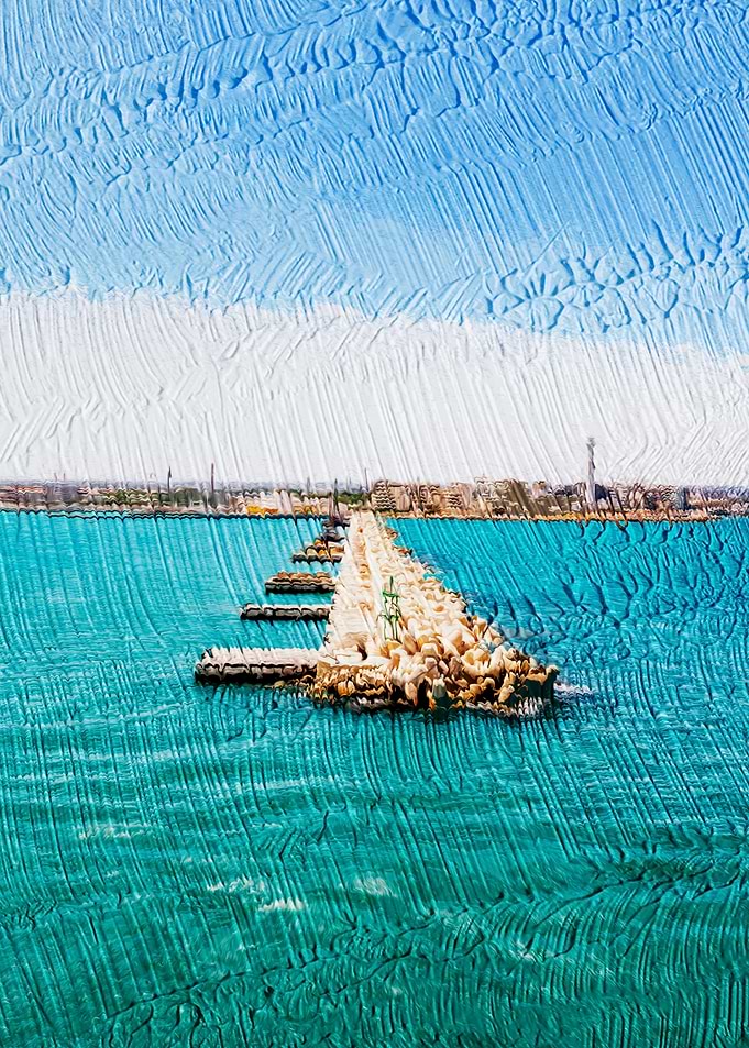Coastal Breakwater Porto di Bari