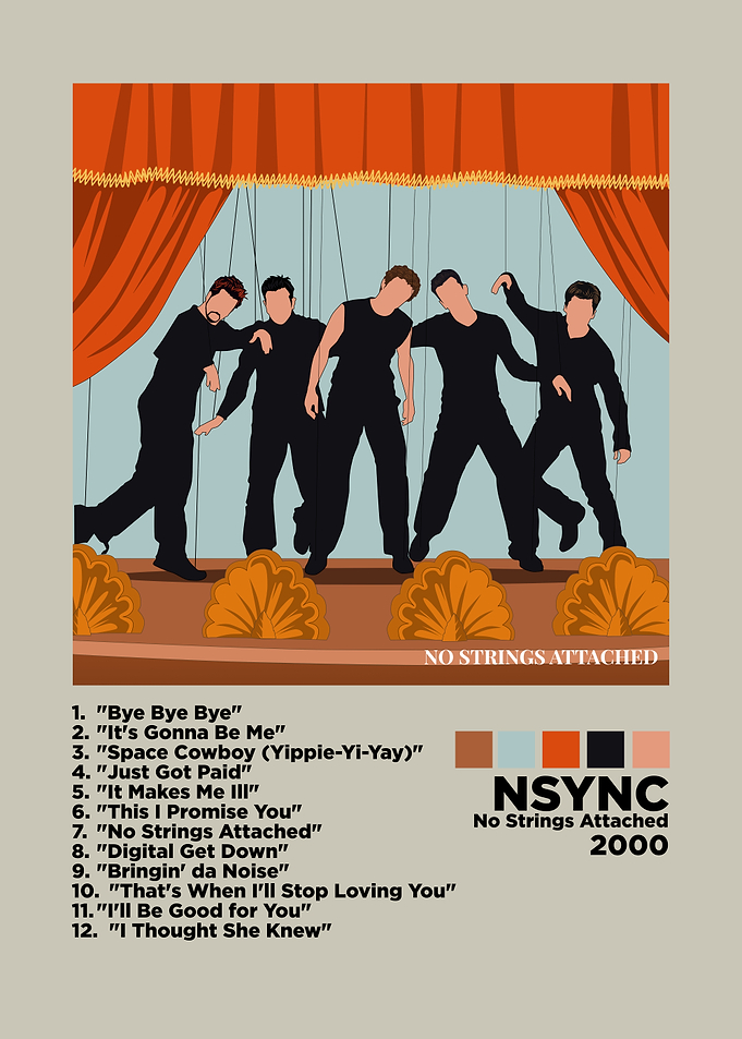 NSYNC No Strings Attached Album Cover