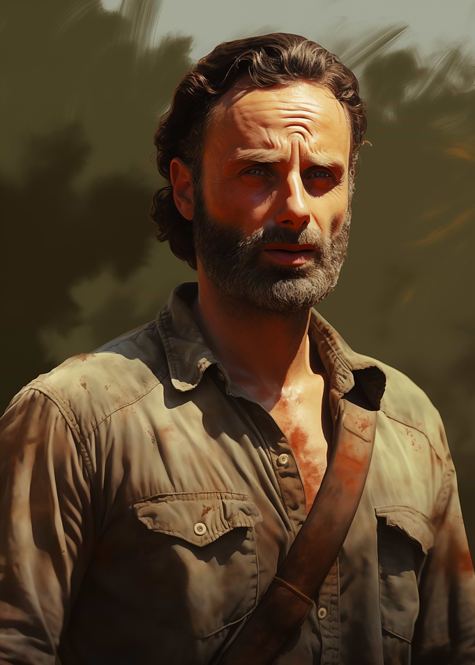 Rick Grimes Portrait