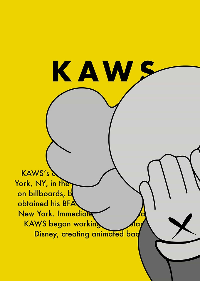 KAWS Character Illustration
