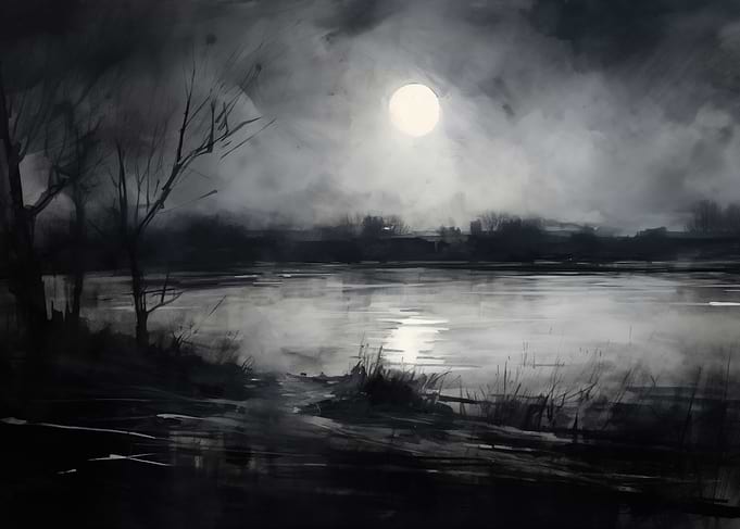 Mysterious Moon Lake