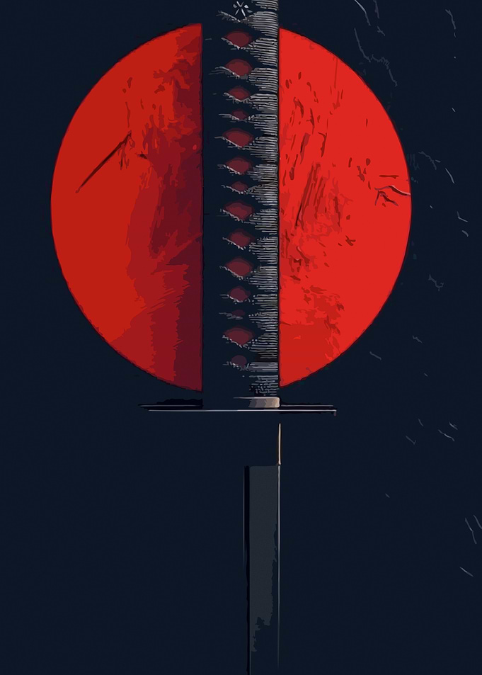 Samurai Sword man